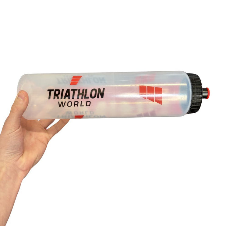TriathlonWorld Bidon | 1000 ML | Transparant