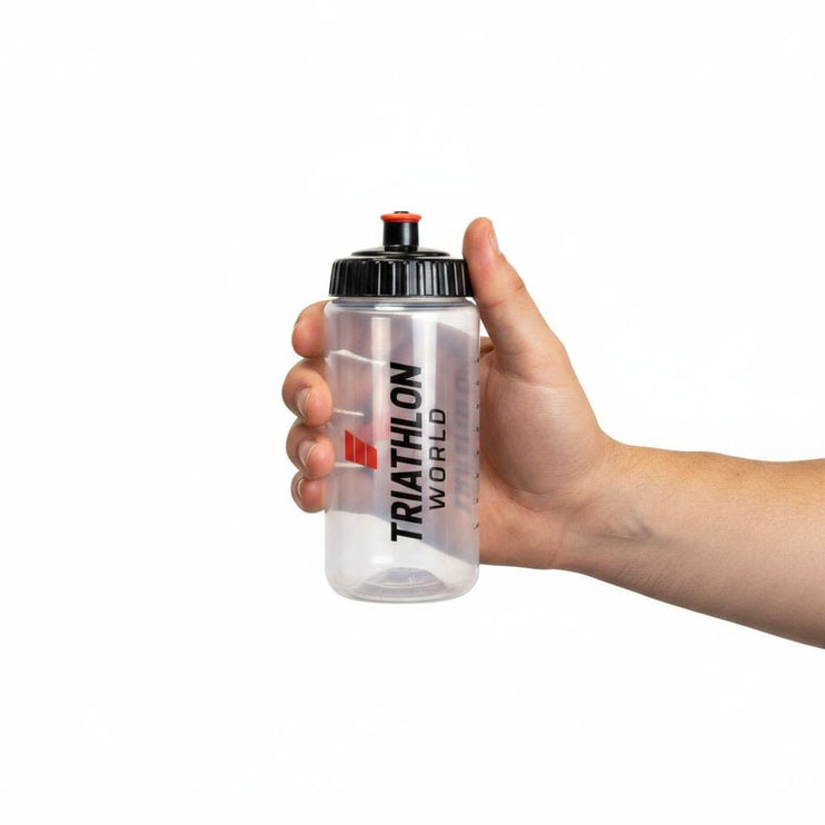 TriathlonWorld Trinkflasche | 500 ML | Transparent
