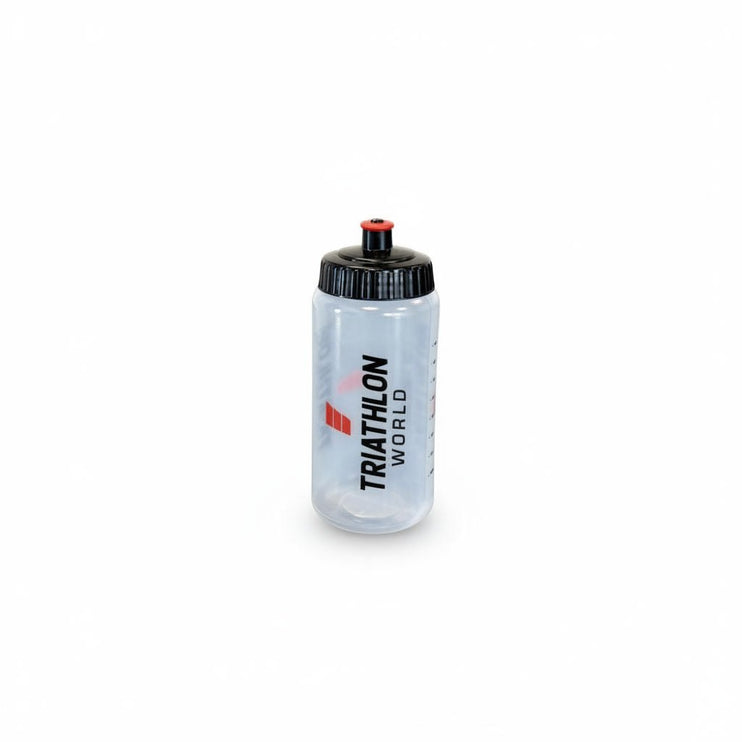 TriathlonWorld Trinkflasche | 500 ML | Transparent