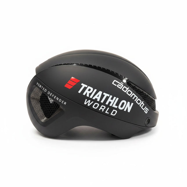 TriathlonWorld | Cadomotus Omega Aerospeed | Schwarz / Mit Markenlogo