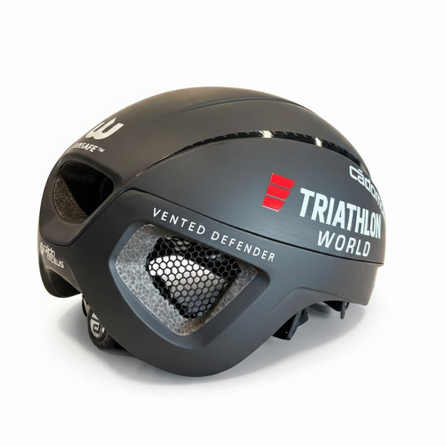 TriathlonWorld | Cadomotus Omega Aerospeed | Schwarz / Mit Markenlogo