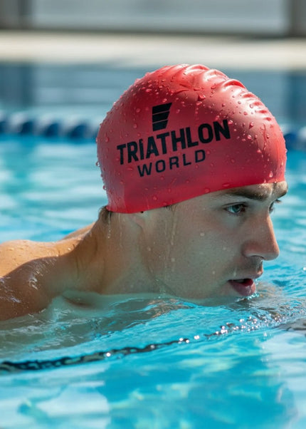 TriathlonWorld | Klassische Badekappe aus Silikon
