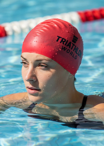 TriathlonWorld | Klassische Badekappe aus Silikon