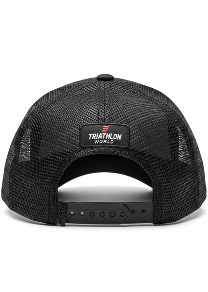 TriathlonWorld | Classic Sports Cap | Black