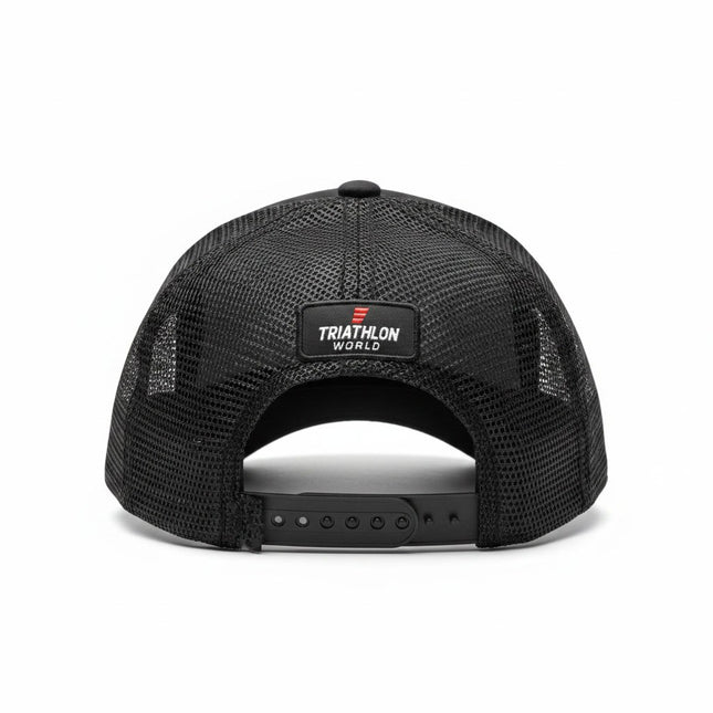 TriathlonWorld | Classic Sports Cap | Black