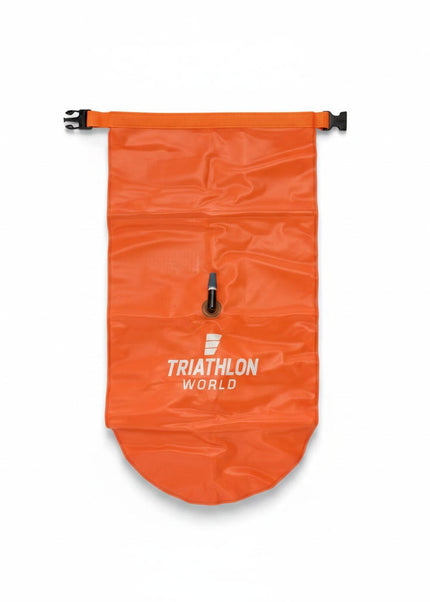 TriathlonWorld | Open Water Buoy | Orange / White