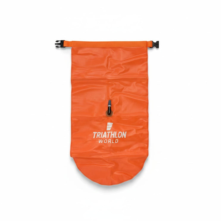 TriathlonWorld | Open Water Buoy | Orange / White
