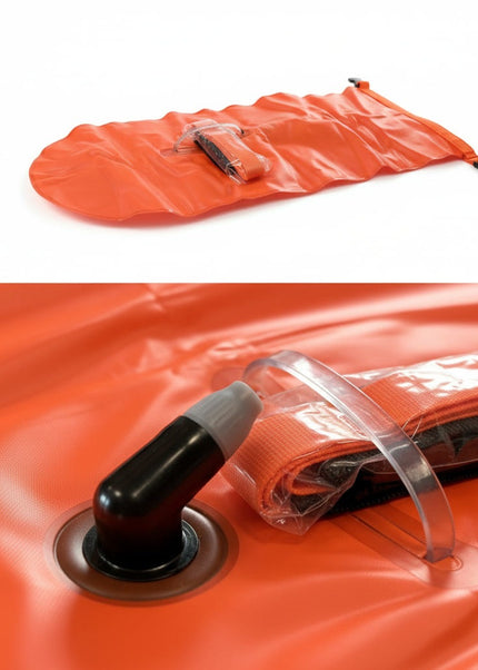 TriathlonWorld | Open Water Buoy | Orange / White