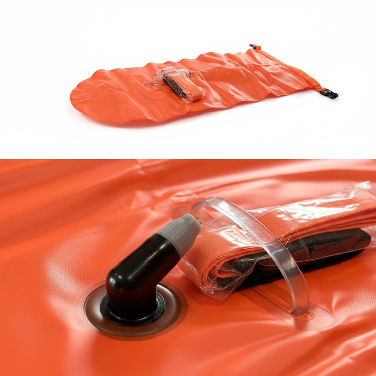 TriathlonWorld | Open Water Buoy | Orange / White
