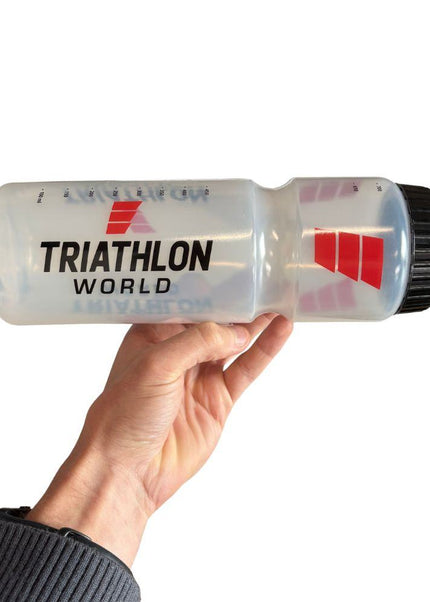 Triathlonworld bidon | 750 ML | Transparant