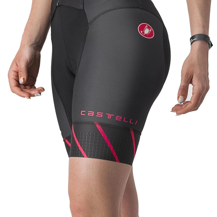 Castelli | San Remo 2 | Trisuit | Short Sleeve | Dames | Hibiscus Castelli Cycling