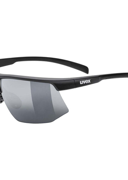 Uvex | Aerios Sportbrille | Schwarz/Rauch