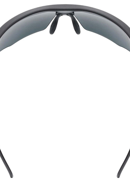 Uvex | Aerios Sportbrille | Schwarz/Rauch