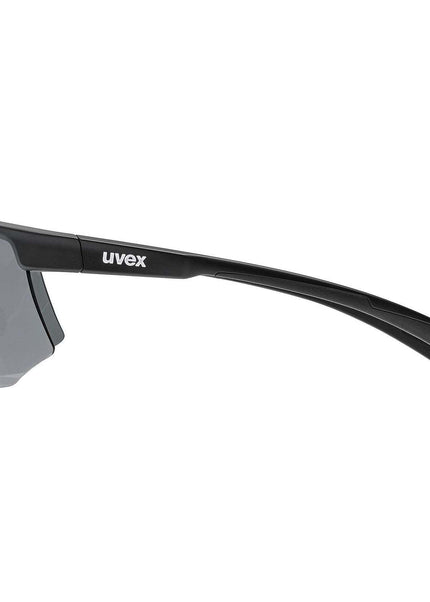 Uvex | Aerios Sportbrille | Schwarz/Rauch