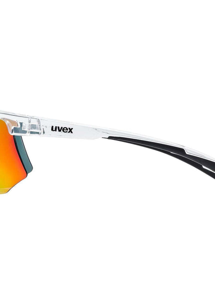 Uvex | Aerios Sportbrille | Klar / Rot