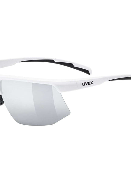 Uvex | Aerios Sportbrille | Weiß / Silber