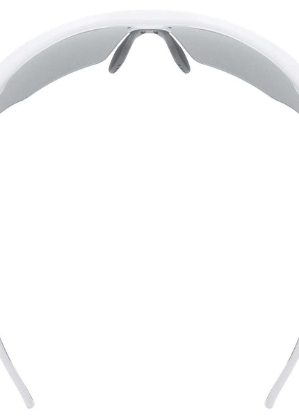 Uvex | Aerios Sportbrille | Weiß / Silber