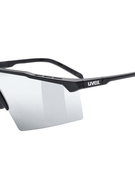 Uvex | Flowline Sportbrille | Schwarz / Silber