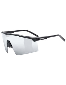 Uvex | Flowline Sportbrille | Schwarz / Silber