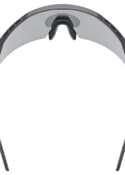 Uvex | Flowline Sportbrille | Schwarz / Silber