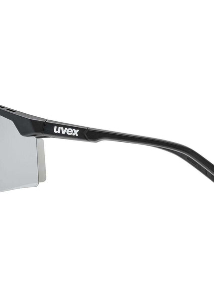 Uvex | Flowline Sportbrille | Schwarz / Silber