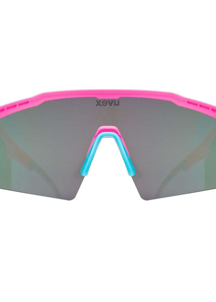Uvex | Flowline Sportbrille | Rosa / Blau