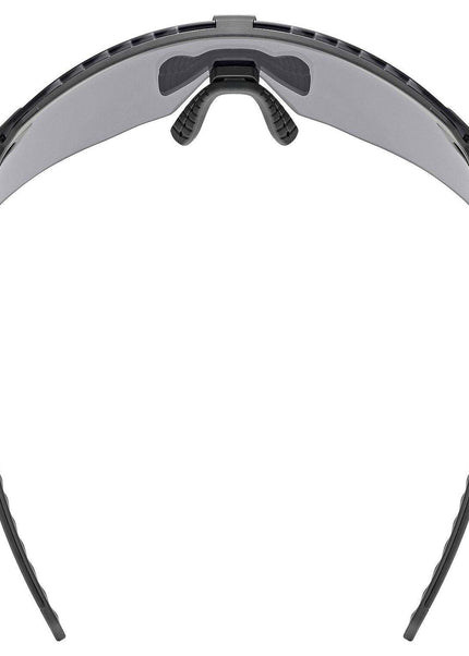 Uvex | Pace Stage Sportbrille | Schwarz / Silber