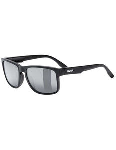 Uvex | Poise Polarisierte Sonnenbrille | Schwarz/Rauch
