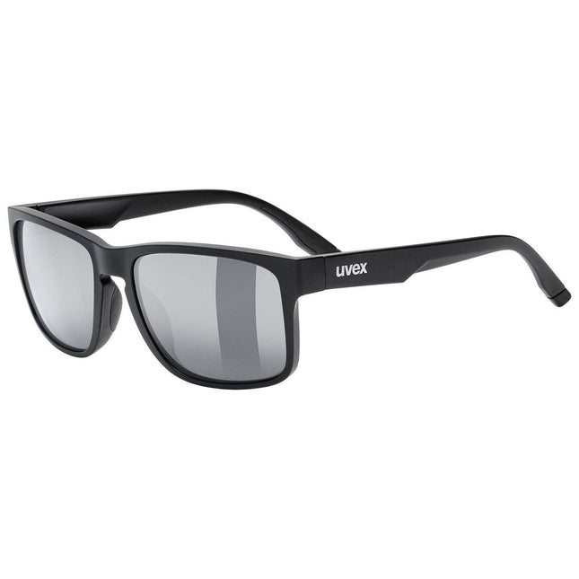 Uvex | Poise Polarized Sunglasses | Black / Smoke