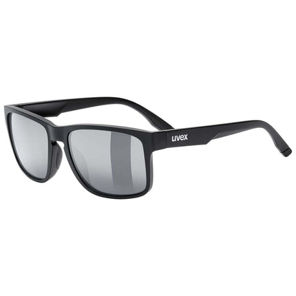 Uvex | Poise Polarisierte Sonnenbrille | Schwarz/Rauch