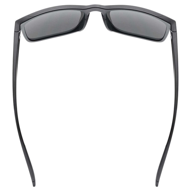 Uvex | Poise Polarized Sunglasses | Black / Smoke