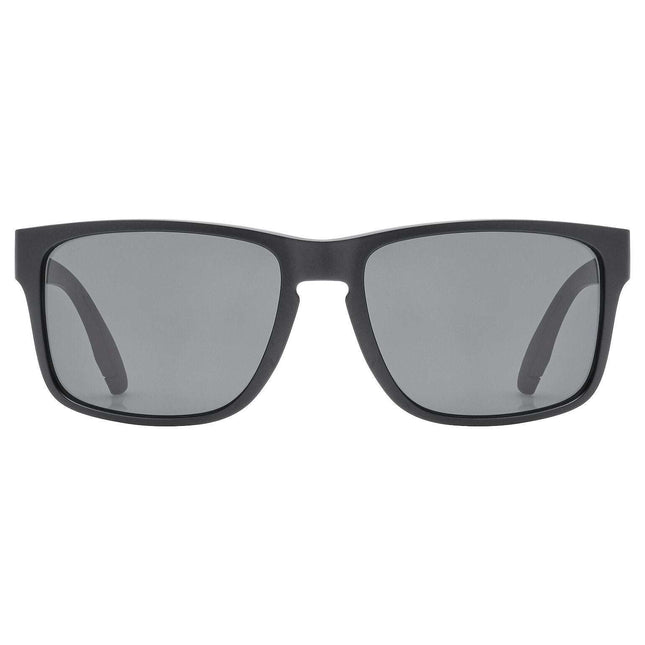 Uvex | Poise Polarized Sunglasses | Black / Smoke