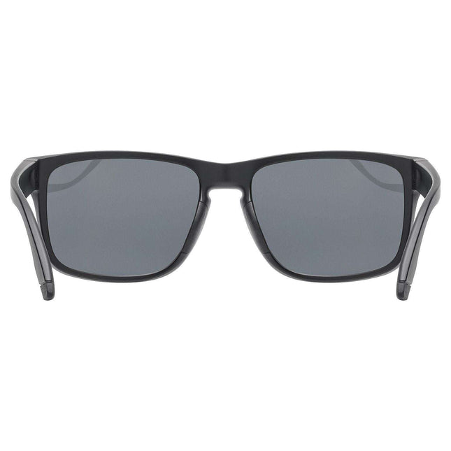 Uvex | Poise Polarized Sunglasses | Black / Smoke