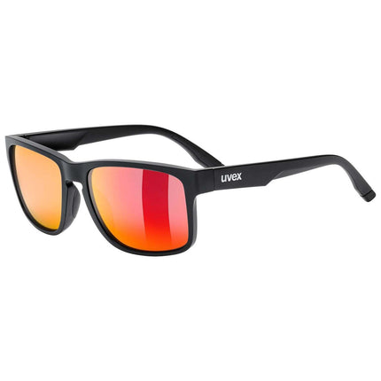 Uvex | Poise Sonnenbrille | Schwarz / Rot