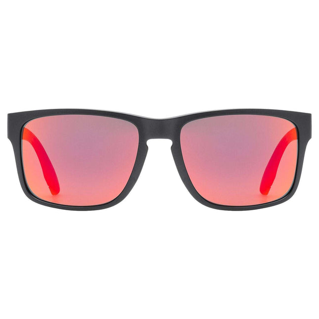 Uvex | Poise Sunglasses | Black / Red