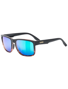 Uvex | Poise Sonnenbrille | Schwarz / Grün