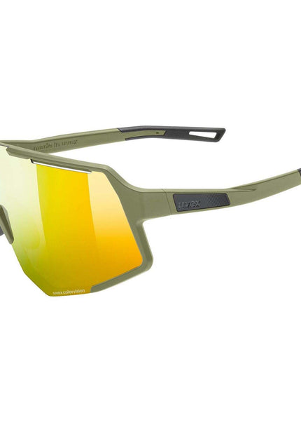 Uvex | Sequenze CV Sportbrille | Olive / Gelb
