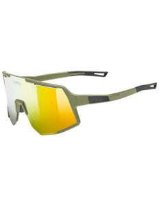 Uvex | Sequenze CV Sportbrille | Olive / Gelb