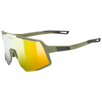 Uvex | Sequenze CV Sportbrille | Olive / Gelb