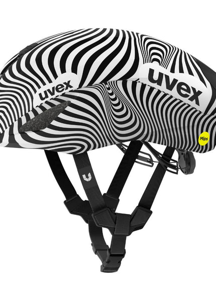 Uvex | Ultimate DN Aero Mips Fietshelm | Zebra