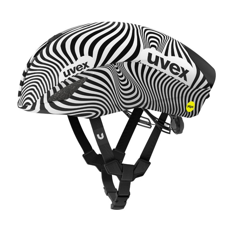 Uvex | Ultimate DN Aero Mips Fietshelm | Zebra