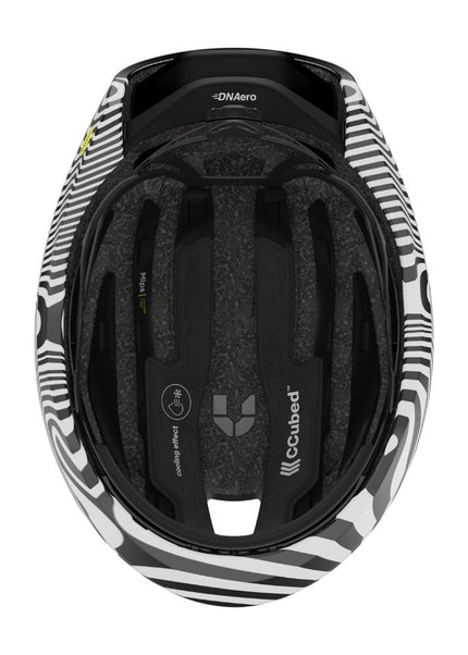 Uvex | Ultimate DN Aero Mips Fietshelm | Zebra