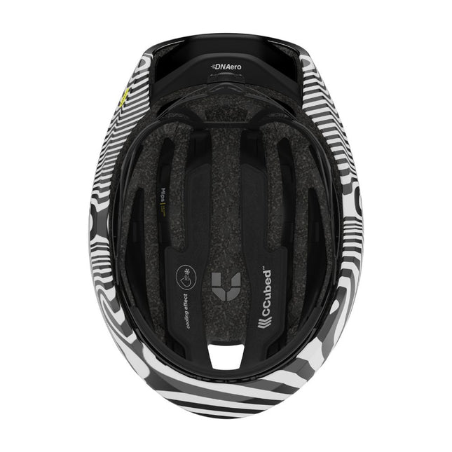 Uvex | Ultimate DN Aero Mips Fietshelm | Zebra