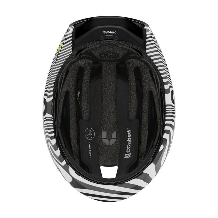 Uvex | Ultimate DN Aero Mips Fietshelm | Zebra