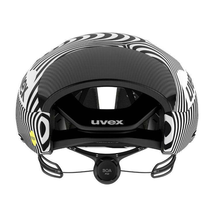 Uvex | Ultimate DN Aero Mips Fietshelm | Zebra