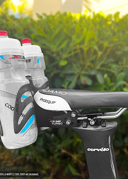 XLAB | Turboflügel | Sattelflaschenhalter | Gorilla | Schwarz