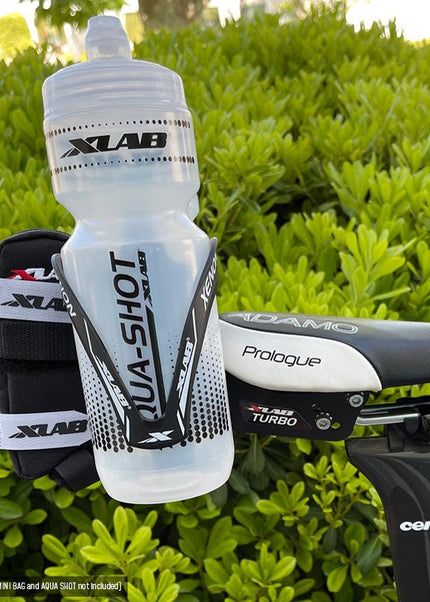 XLAB | Turbo Wing | Saddle Bottle Cage | Xenon | Black