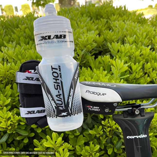 XLAB | Turbo Wing | Saddle Bottle Cage | Xenon | Black