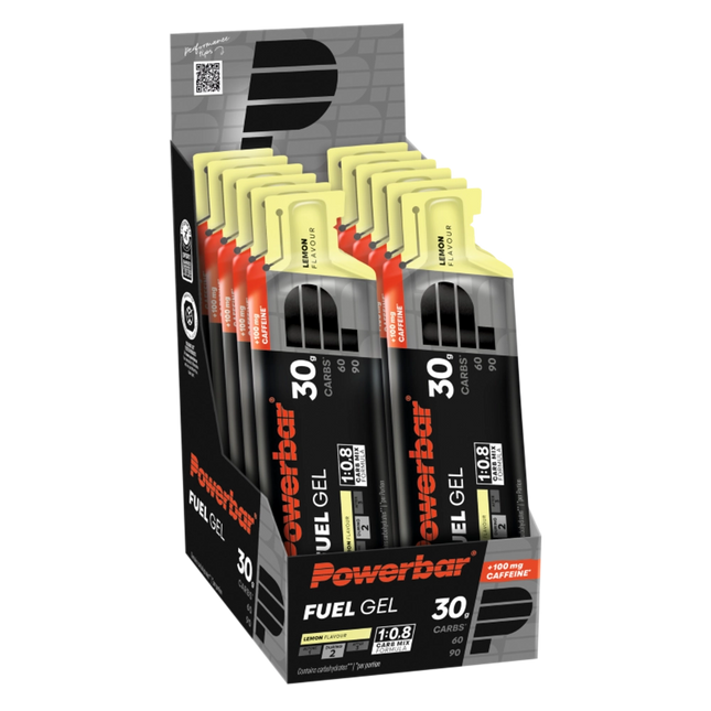 Powerbar | Black Line | Fuel Gel 30 | Lemon + Caffeine