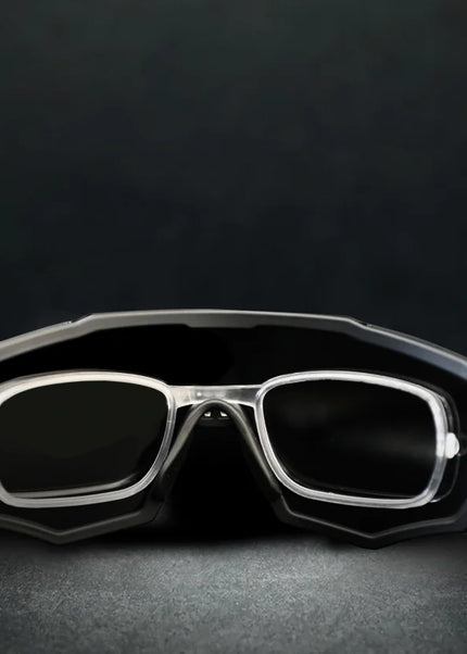 Naos | Myopic Optic Frame | Clip-On Frame | Clear Naos